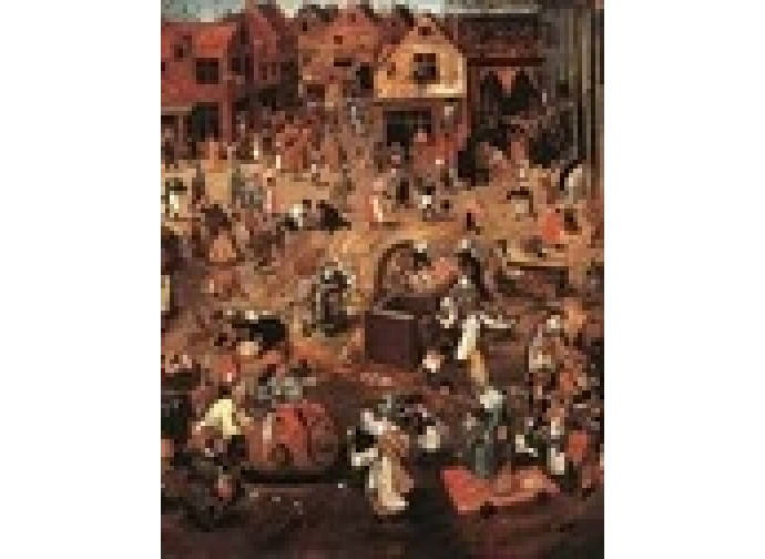 Brueghel, Lotta tra carnevale e Quaresima